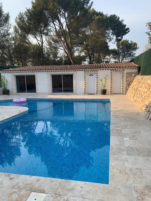 בוק-בל-אייר Jolie Maison Avec Vue Sur Piscine מראה חיצוני תמונה