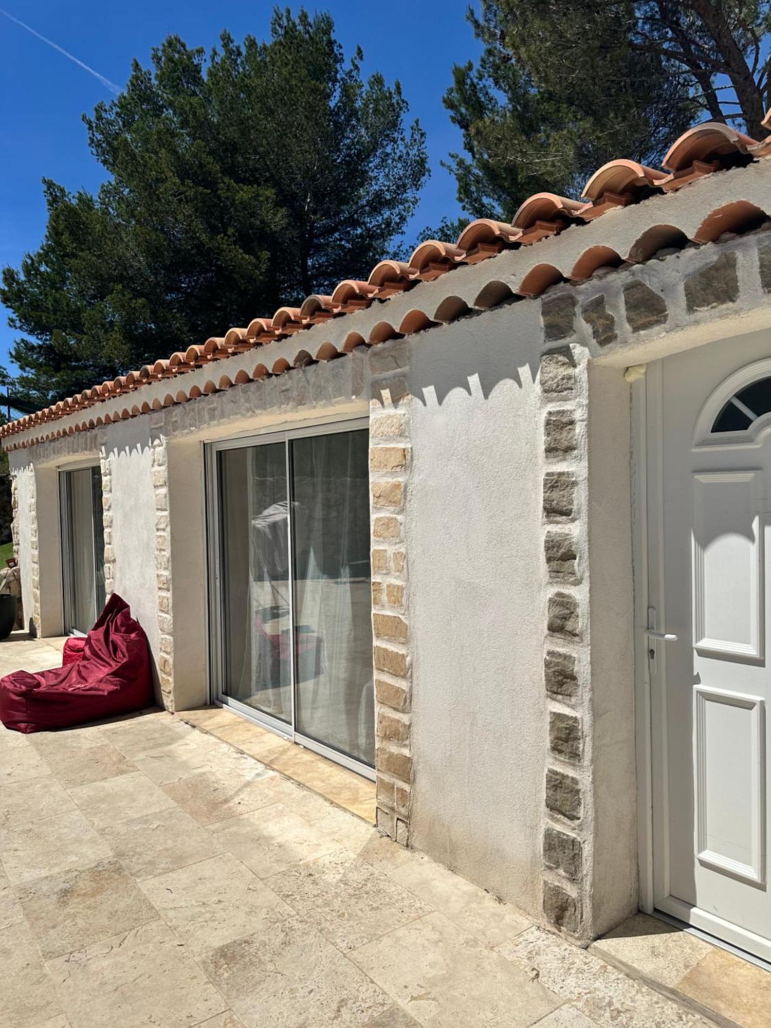 בוק-בל-אייר Jolie Maison Avec Vue Sur Piscine מראה חיצוני תמונה
